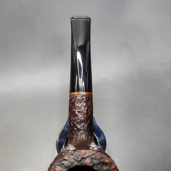 Savinelli Handmade Rusticated Bent Pot Estate Briar Pipe, 6mm [SOLD OUT] - Image 6
