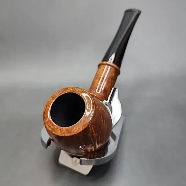Chacom Trekking 263 Smooth Straight Apple Estate Briar Pipe Unsmoked, 9mm / Adapter - Image 6