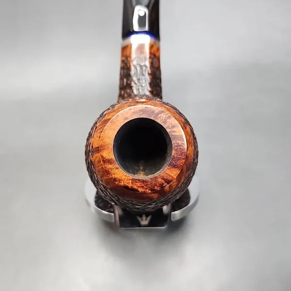Vauen 412 McRooty Rusticated Straight Apple Estate Briar Pipe, Unsmoked, 9mm [SOLD OUT] - Image 6