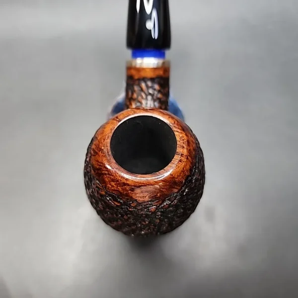 Vauen McRooty 415 Rusticated Bent Apple Estate Briar Pipe, Unsmoked, 9mm [SOLD OUT] - Image 6