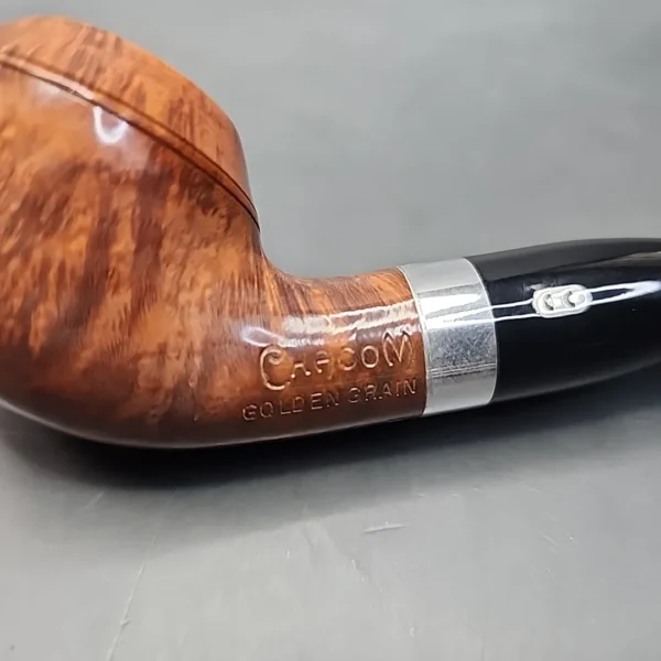Chacom Golden Grain Smooth Bent Rhodesian Estate Briar Pipe, Unsmoked [SOLD OUT] - Image 6