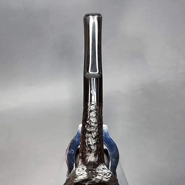 Astleys of London Rusticated Saddle Billiard Estate Briar Pipe, English Estates - Image 6