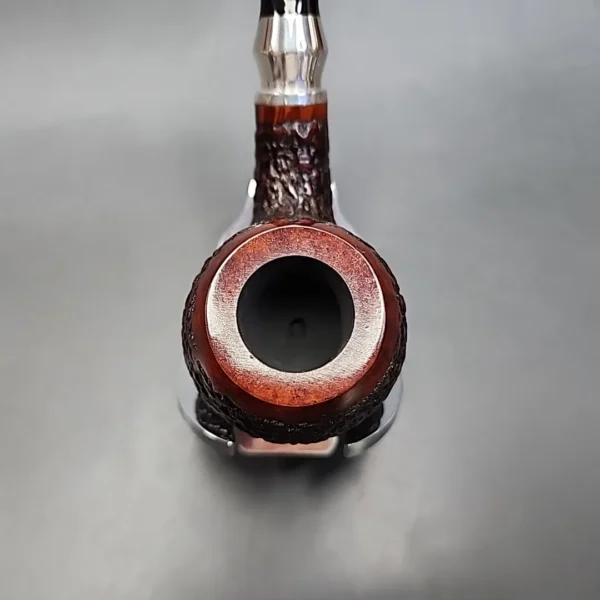 Vauen Select 342 Rusticated Bent Apple Estate Briar Pipe, Unsmoked, 9mm [SOLD OUT] - Image 6