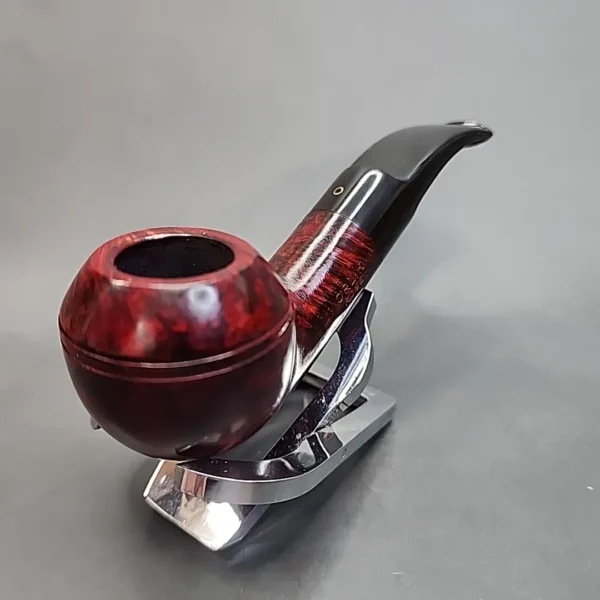 Orlik Rose 74965 Smooth Bent Rhodesian Estate Briar Pipe, Unsmoked [SOLD OUT] - Image 6