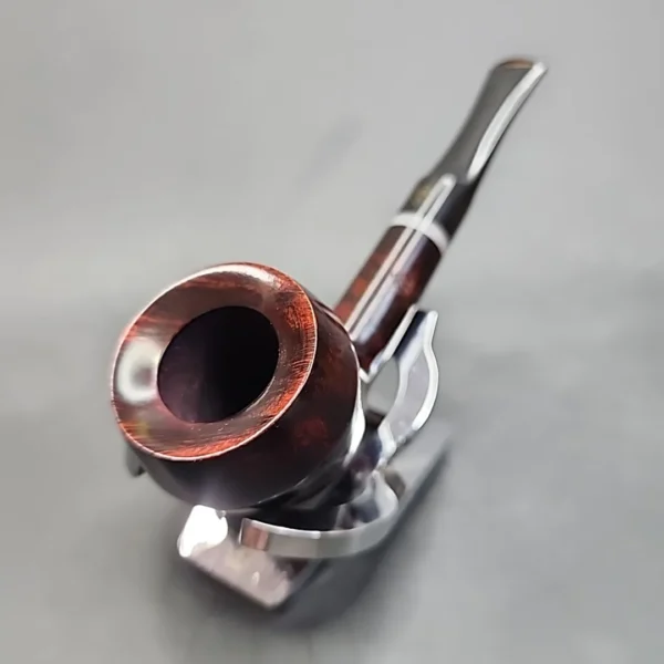 BBB Filter Deluxe 7263 Smooth Straight Rhodesian Estate Briar Pipe, Unsmoked [SOLD OUT] - Image 6