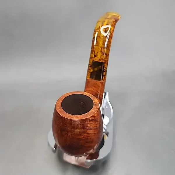 Chacom Baltik 214, Smooth Bent Estate Briar Pipe, Unsmoked [SOLD OUT] - Image 6