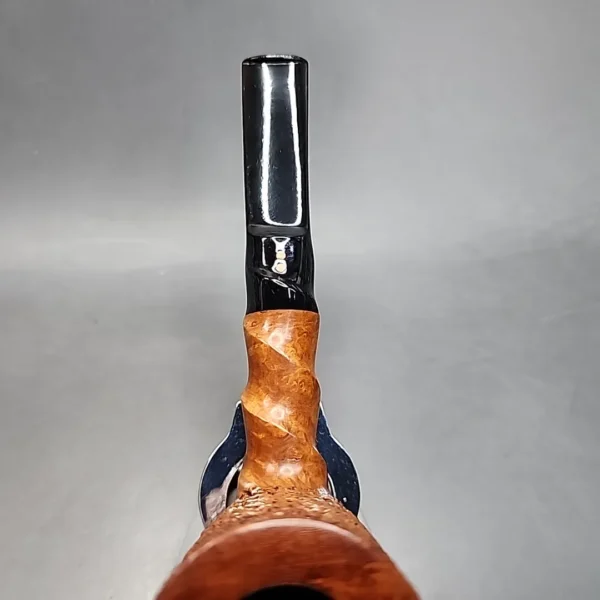 Radice Rind GO Spiral Shank Billiard Estate Briar Pipe, Italian Estates [SOLD OUT] - Image 6