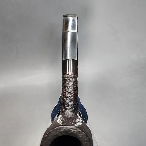 Charatans Make 652 DC Sandblasted Panel Estate Briar Pipe, Lane Era - Image 6