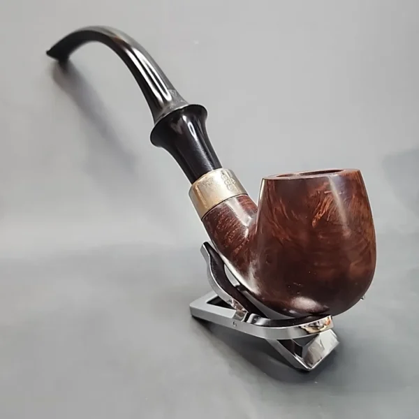 WDC Jumbo Wellington Bent Estate Briar Pipe - Image 6