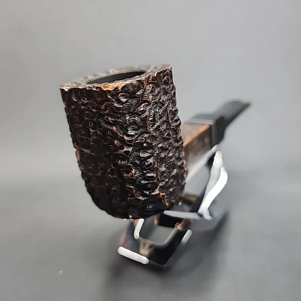 Sir Del Nobile Rusticated Panel Estate Briar Pipe, Unsmoked - Image 6