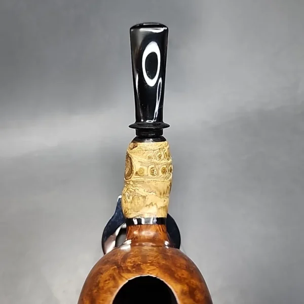 Bennie Joe Pipes Smooth Ballerina Handmade Briar Pipe, New [SOLD OUT] - Image 7