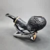 Nathan Armentrout Asteroid Bent Apple Handmade Briar Pipe, New [SOLD OUT] - Image 7