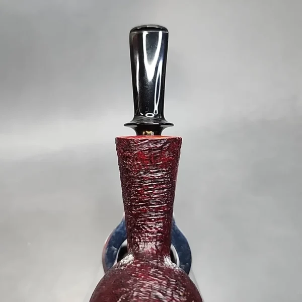 Nathan Armentrout Sandblasted Danish Apple Handmade Briar Pipe, New [SOLD OUT] - Image 7
