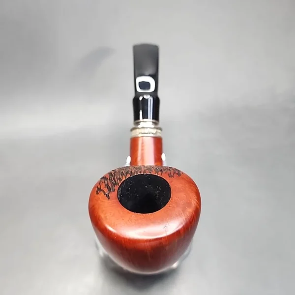 Vauen by Barontini 415 Partially Rusticated Bent Dublin Estate Briar Pipe, Unsmoked, 9mm [SOLD OUT] - Image 7