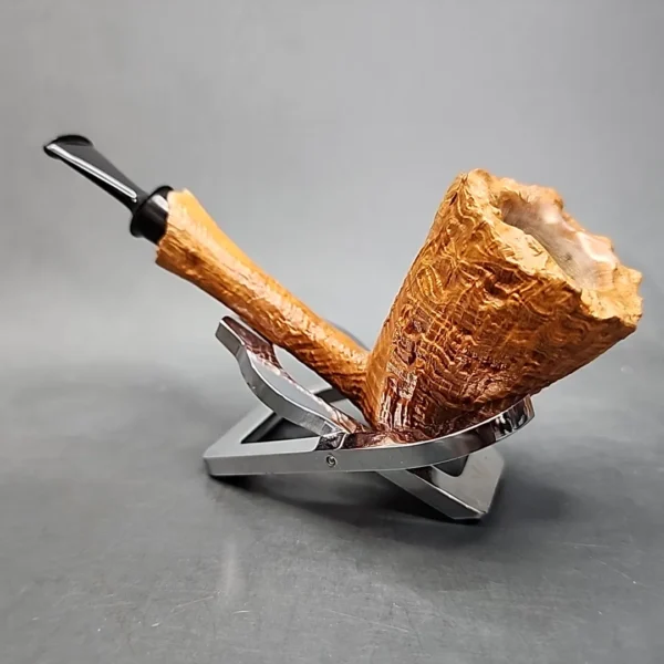Piero Vitale Sandblasted Freehand Estate Briar Pipe, Italian Estates [SOLD OUT] - Image 7