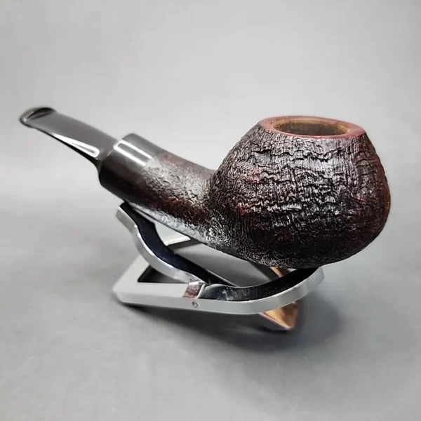 Jared Coles 2022 Sandblasted Squat Tomato Handmade Estate Briar Pipe [SOLD OUT] - Image 7