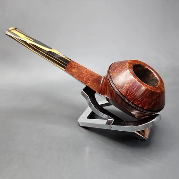 Keresaspa 7758 Smooth Straight Bulldog Estate Briar Pipe [SOLD OUT] - Image 7