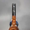 Tsuge Ikebana (Fukuda) Unsmoked Golden Contrast Polonius Estate Briar Pipe - Image 7