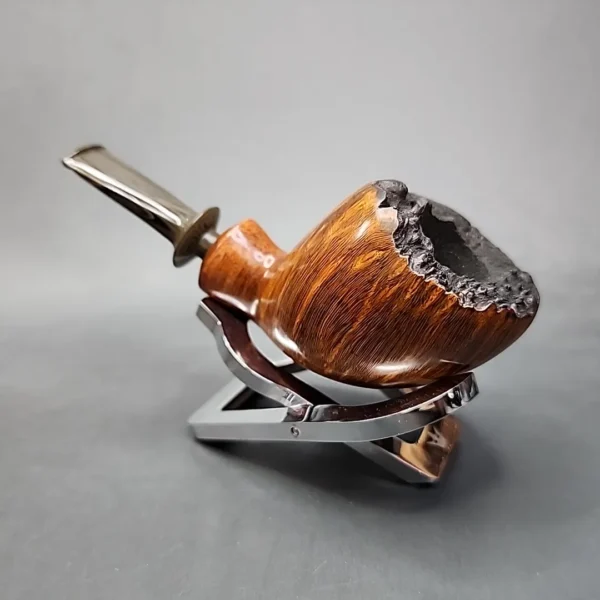 Bennie Joe Pipes Smooth Nosewarmer Handmade Briar Pipe, New - Image 7