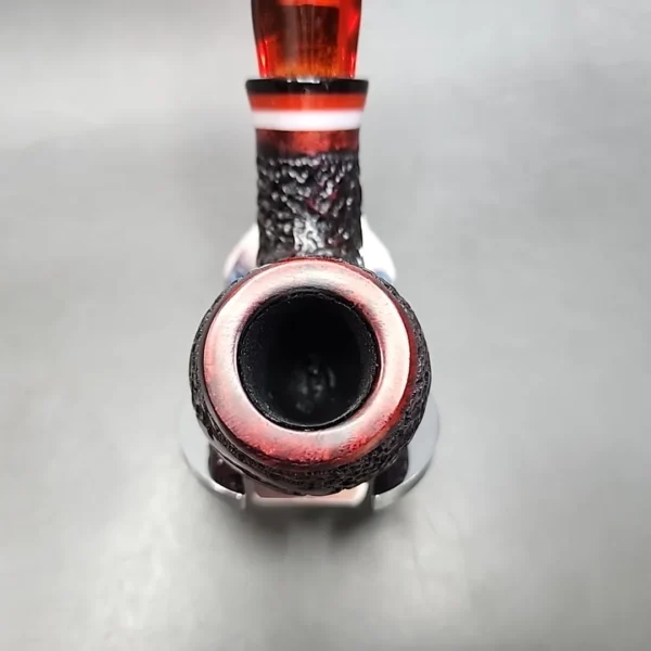 Nording 2006 Hunting Pipe Rusticated Bent Estate Briar Pipe, Unsmoked [SOLD OUT] - Image 7