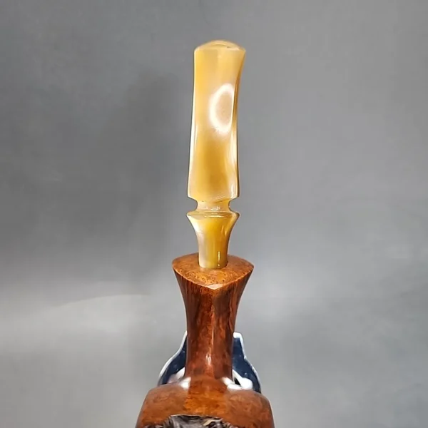 Bari Handmade Smooth Bent Freehand Estate Briar Pipe [SOLD OUT] - Image 7