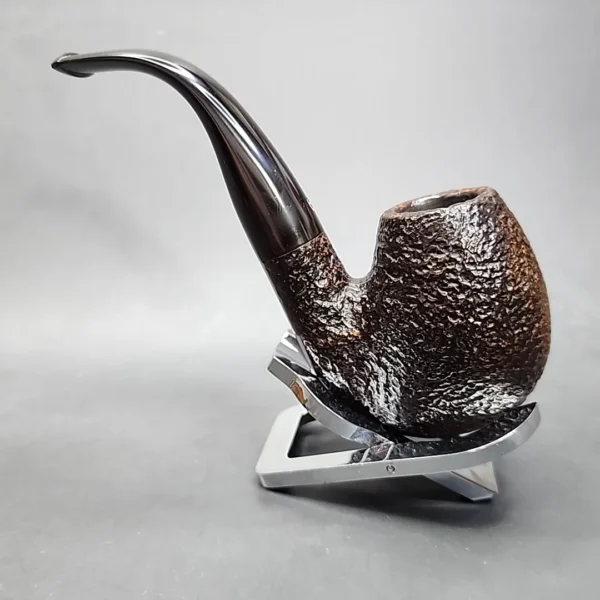 Astleys Full Bent Sandblasted Egg Estate Briar Pipe [SOLD OUT] - Image 7