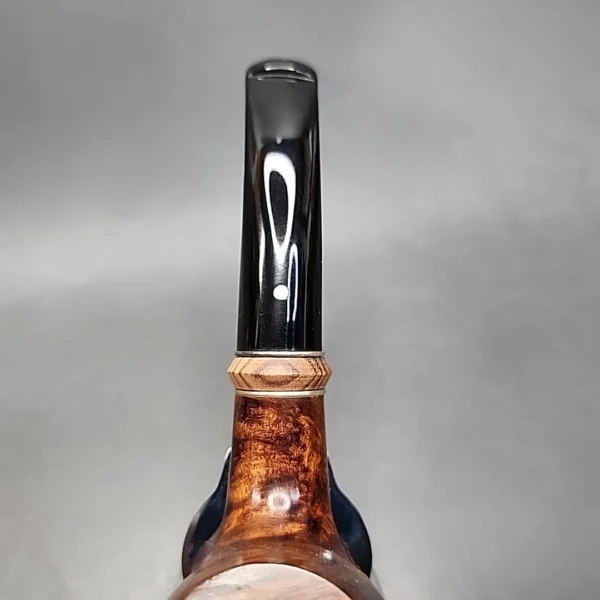 Vauen Kingwood 61 Smooth Bent Apple Estate Briar Pipe, Unsmoked, 9mm [SOLD OUT] - Image 7