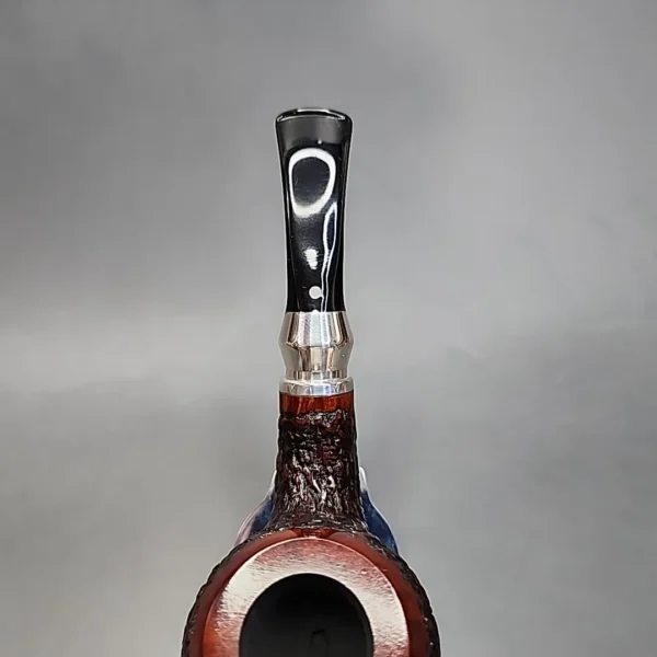 Vauen Select 342 Rusticated Bent Apple Estate Briar Pipe, Unsmoked, 9mm [SOLD OUT] - Image 7