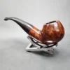 Roma Smooth Bent Estate Briar Pipe Unsmoked, 9mm, Adapter - Image 7