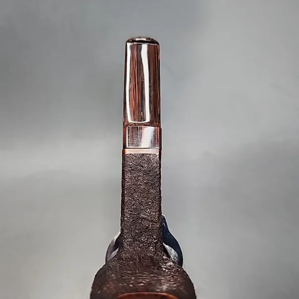 Jack Howell 2020 Sandblasted Panel Estate Briar Pipe [SOLD OUT] - Image 7