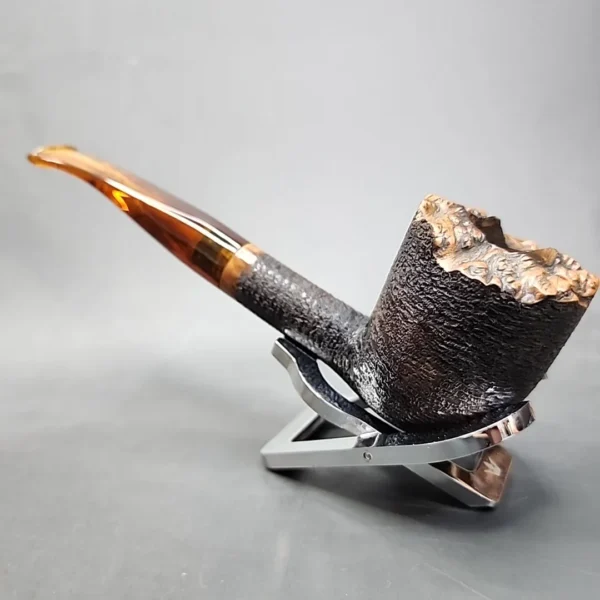 Jack Howell Rusticated Dublin Estate Briar Pipe [SOLD OUT] - Image 7