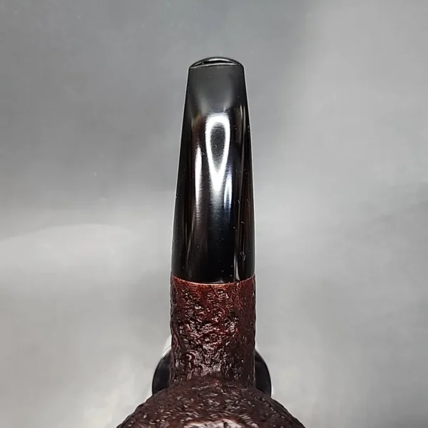 Ryan Alden Ace Sandblasted Bent Author Estate Briar Pipe [SOLD OUT] - Image 7