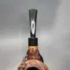 Custombilt Lookalike Rusticated Bent Pot Estate Briar Pipe - Image 7