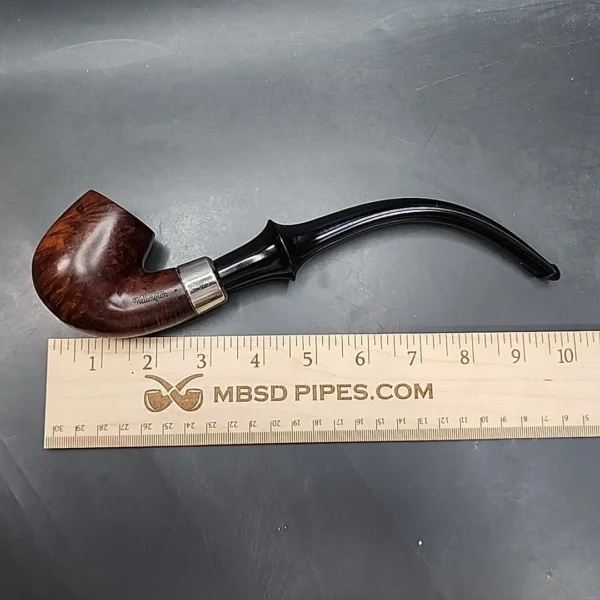 WDC Jumbo Wellington Bent Estate Briar Pipe - Image 7