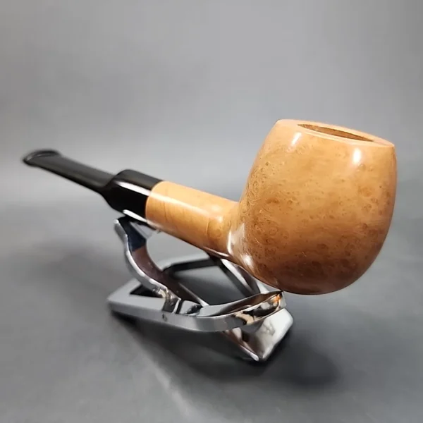 Roma Smooth Straight Apple Estate Briar Pipe, Unsmoked [SOLD OUT] - Image 8