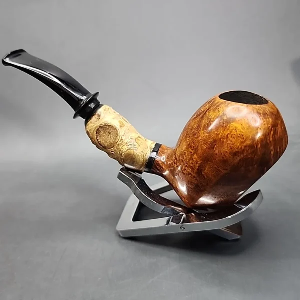 Bennie Joe Pipes Smooth Ballerina Handmade Briar Pipe, New [SOLD OUT] - Image 8