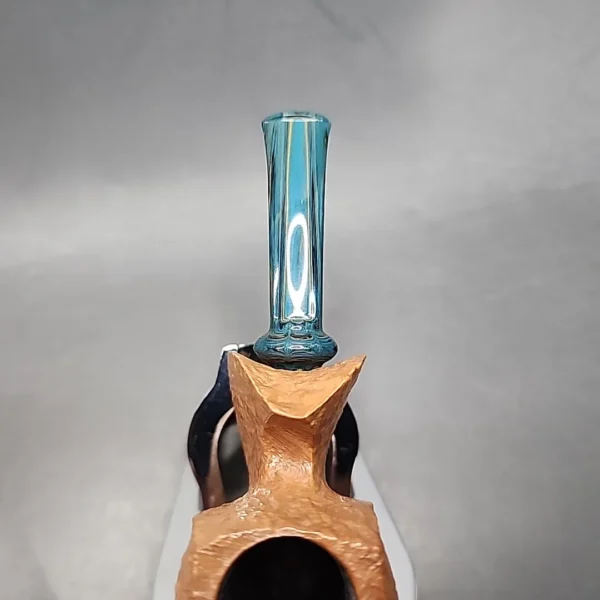 La Biota Sandblasted Blowfish Handmade Briar Pipe, New - Image 8