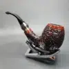 Vauen Select 373 Rusticated Bent Egg Estate Briar Pipe, Unsmoked, 9mm [SOLD OUT] - Image 8