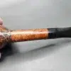 Orlik De Luxe Sandblasted Lovat Estate Briar Pipe, English Estates - Image 8