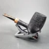 La Biota Rusticated Morta Handmade Pipe, New - Image 8