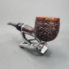 Vauen McRooty 414 Rusticated Bent Pot Estate Briar Pipe, Unsmoked, 9mm [SOLD OUT] - Image 8