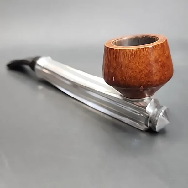 Kirsten T Metal and Briar Estate Pipe [SOLD OUT] - Image 8
