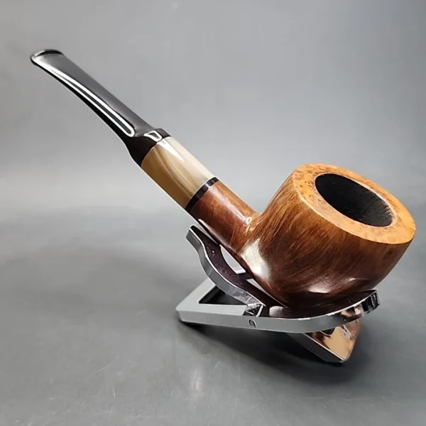 Heidemann 1992 Smooth Slightly Bent Dublin Estate Briar Pipe [SOLD OUT] - Image 8