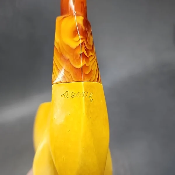 Jumbo Sadik Yanik Block Meerschaum Pipe [SOLD OUT] - Image 8