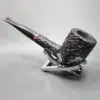 Charatans Make 4420 Sandblasted Straight Billiard Estate Briar Pipe - Image 8