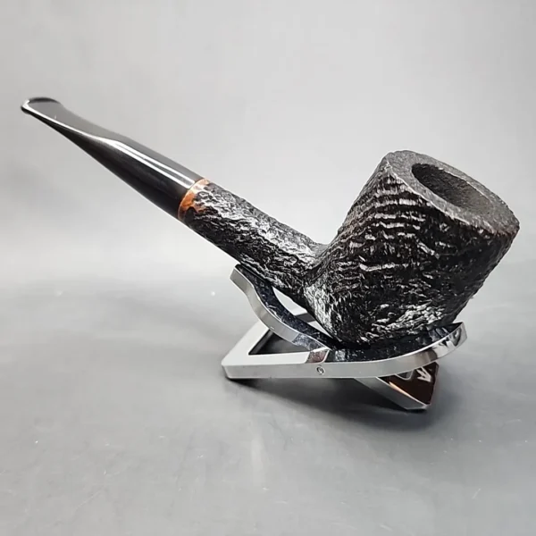 Charatans Make 4420 Sandblasted Straight Billiard Estate Briar Pipe - Image 8