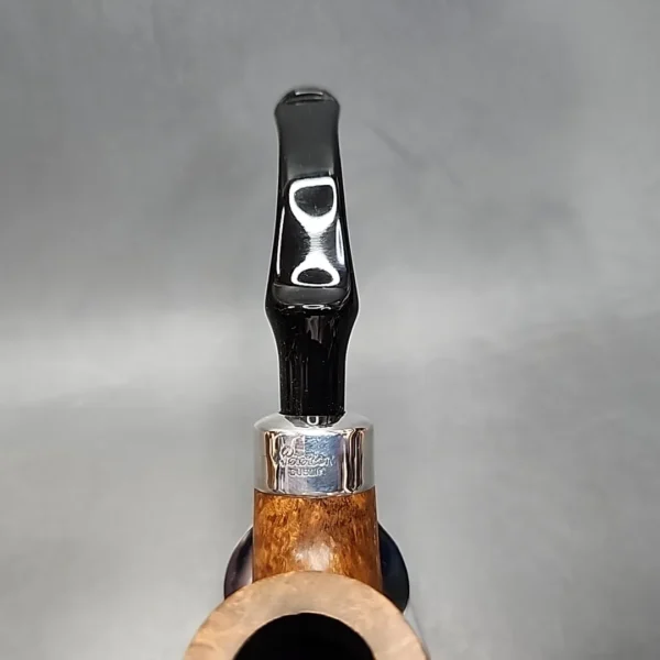 Peterson Premier 307 Smooth Bent Billiard Estate Briar Pipe, Unsmoked [SOLD OUT] - Image 8