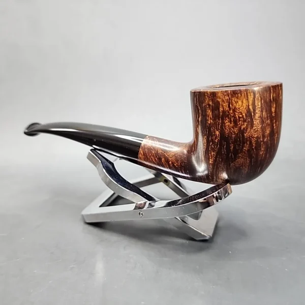 Sean Reum Pipes Smooth Bent Dublin Handmade Briar Pipe, New - Image 8