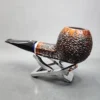 Vauen 412 McRooty Rusticated Straight Apple Estate Briar Pipe, Unsmoked, 9mm [SOLD OUT] - Image 8