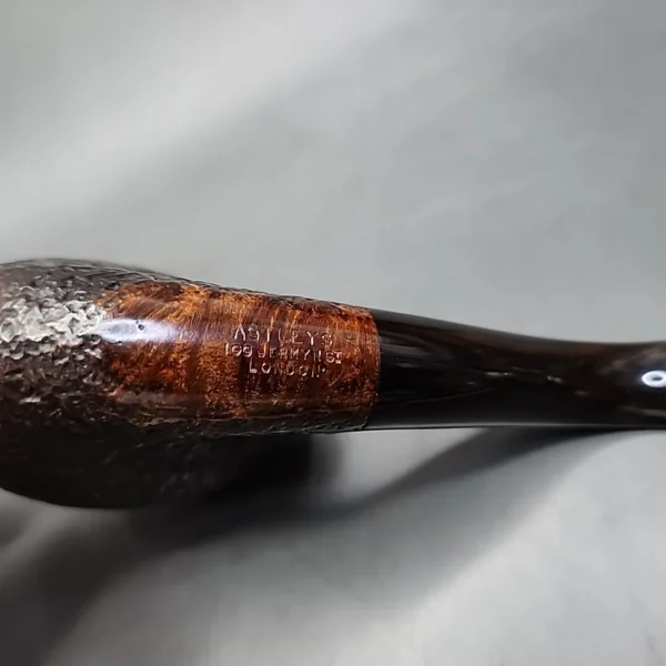 Astleys Full Bent Sandblasted Egg Estate Briar Pipe [SOLD OUT] - Image 8